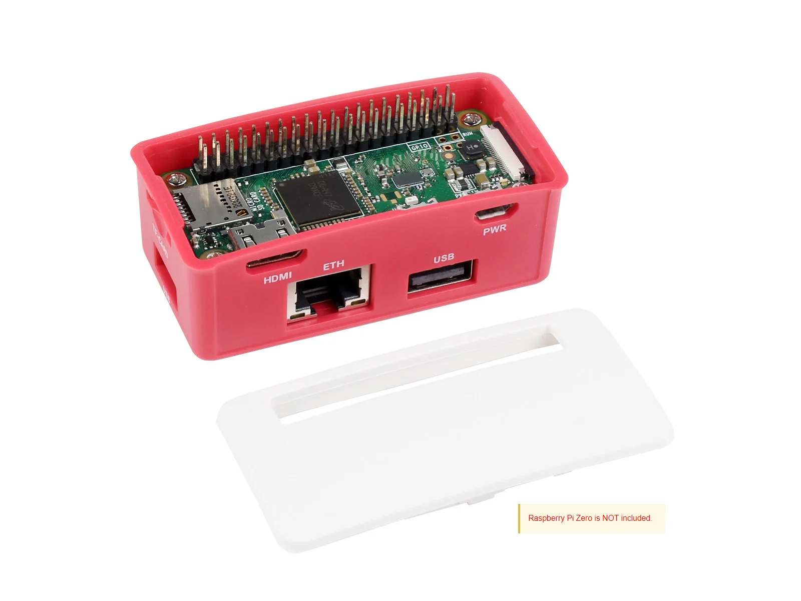 Scatola Hub Ethernet / Usb Waveshare Per Serie Raspberry Pi Zero, 1X Porta Ethernet Rj45, 3 Porte Usb 2.0