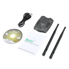 Adaptateur Wifi USB sans fil haute puissance N9100, 3000mW, pour puce Ralink 3070, récepteur Wifi externe pour ordinateur portable