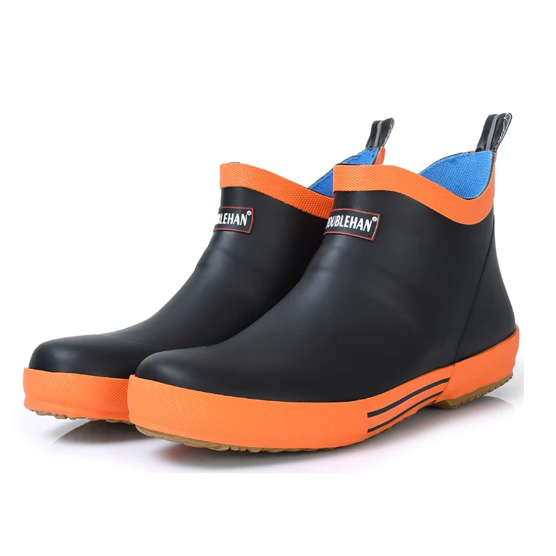 Rainboots For Male Short tube Water shoes Men's and women's Snow boots Waterproof non-slip Spring Winter rubber Rain Boots F68 Rainboots For Male Short tube Water shoes Men's and women's Snow boots Waterproof non-slip Spring Winter rubber Rain Boots F68