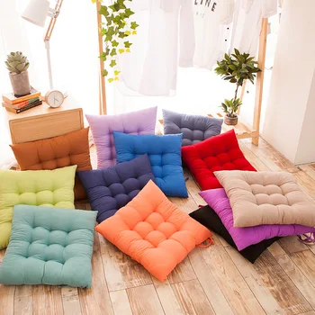 

Multi-color Comfortable Chair Mat Sofa Cushion Buttocks Waist Soft Pads For Home Decor 38*38cm Dining Stool Cushion Throw Pillow