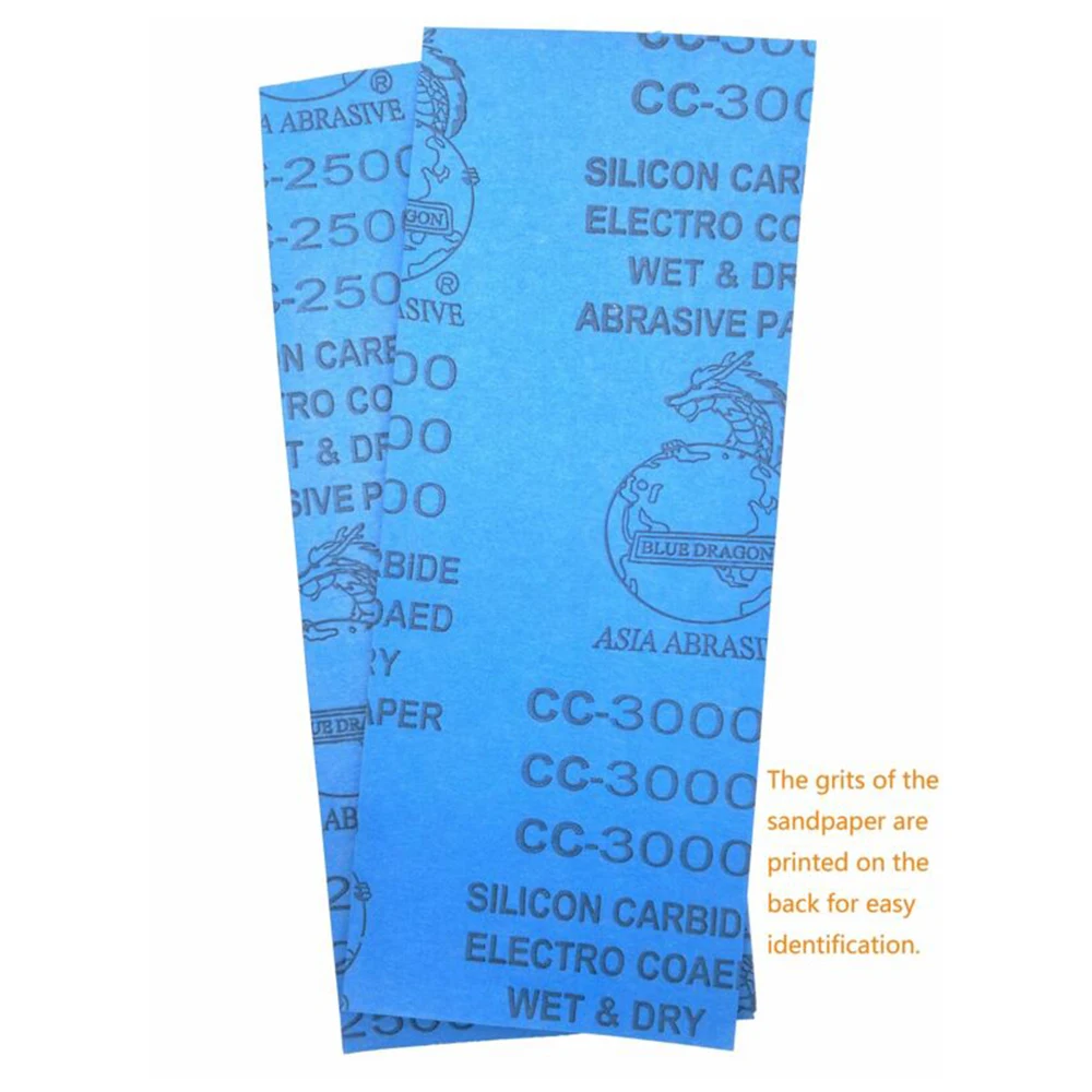 Carboneto de Silício Lixa Substituição Grit Conjunto Acessórios Durável 48 Pçs 6 48 pçs lixa carboneto de silício substituição