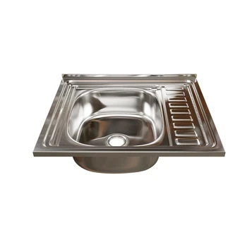 

Мойка 50х60 (0,4) лев вып 1 1/2 MIXLINE 16см