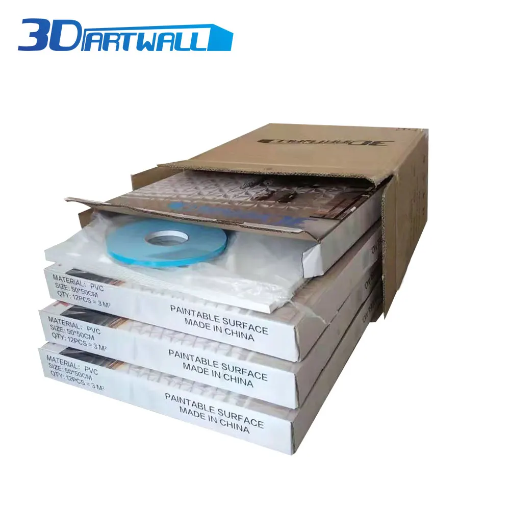 Современные декоративные 3D стеновые панели из ПВХ Текстурированные Настенные Плитки ветряная мельница стиль дизайн Белый 48 пакет 129 Sq Ft