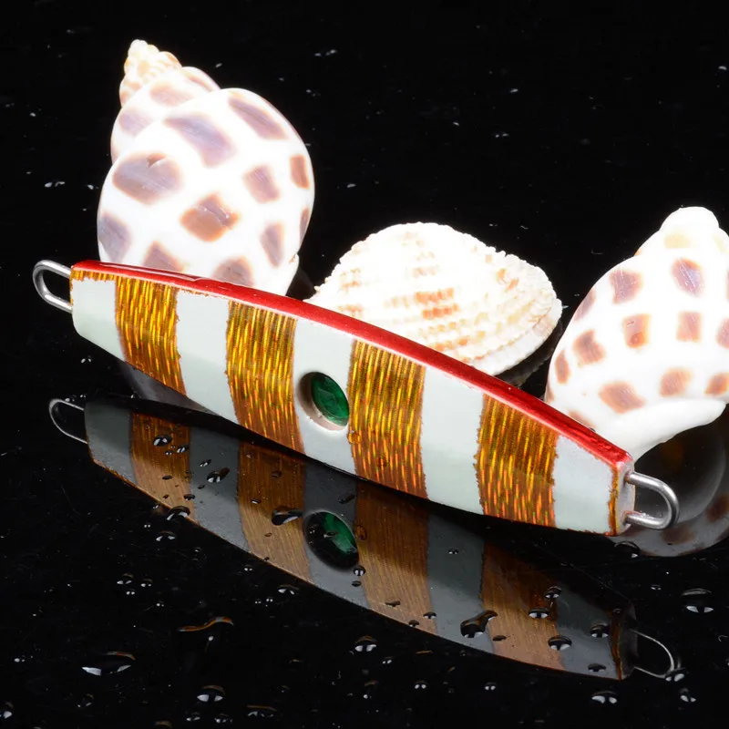 Iron Plate Fishing Lure 9cm 43g Jig Leadfish Metal Full Swimming Layer Outdoor Sports Fishing Accessories Fishing Tackle