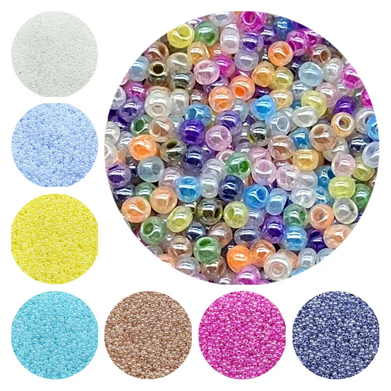 1000 stücke 2mm Charme Nachahmung Jade tschechischen Glas Rocailles DIY Armband Halskette Schmuck Herstellung Ohrring # f192