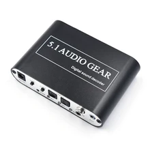 Цифровой аудио декодер 5,1 аудио шестерни DTS AC3 PCM цифровой аудио конвертер LPCM до 5,1 аналоговый выход