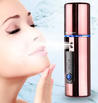 

Kemei KM-708 Facial Moisturizing Beauty Instrument Portable Nano Mist Spray Handy Atomization Mister Device Beauty Tool