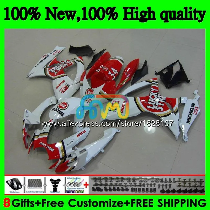 600/750CC для SUZUKI GSXR 600 750 CC GSX R750 GSX-R600 06 07 37BS. 33 GSXR600 GSXR-750 K6 GSXR750 2006 Лаки Страйк 2007 обтекатели - Цвет: No. 1