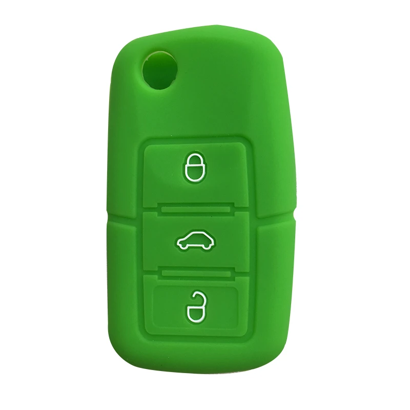 Силикагель защищенный FOB чехол для ключей для Skoda Fabia 2 Karoq Fabia 3 Superb Octavia 2 Kodiaq аксессуары флип ключ
