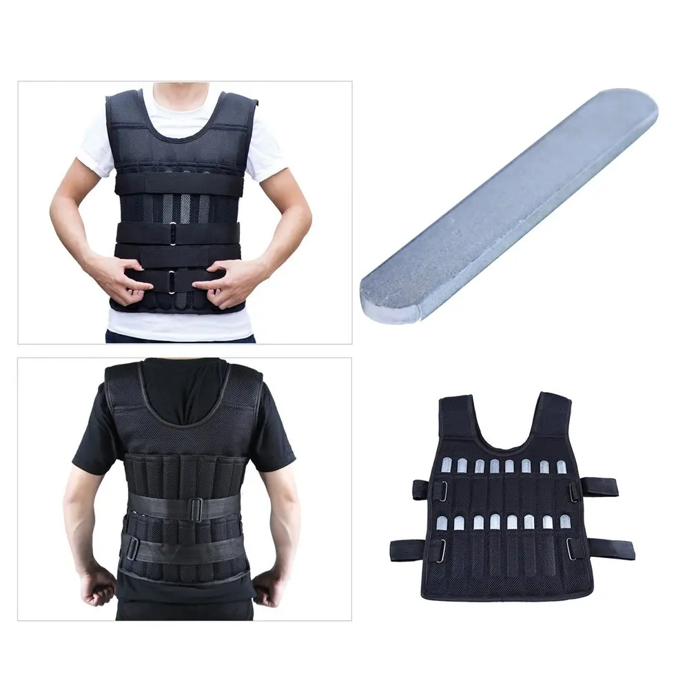Running Weighted Steel Plates for Tight Weight Vest Holders and