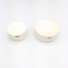 Стоматологическая лаборатория CAD тигель для циркониевые сверла спеченные тигли стоматологические с крышкой круглой формы держа бусины в духовке