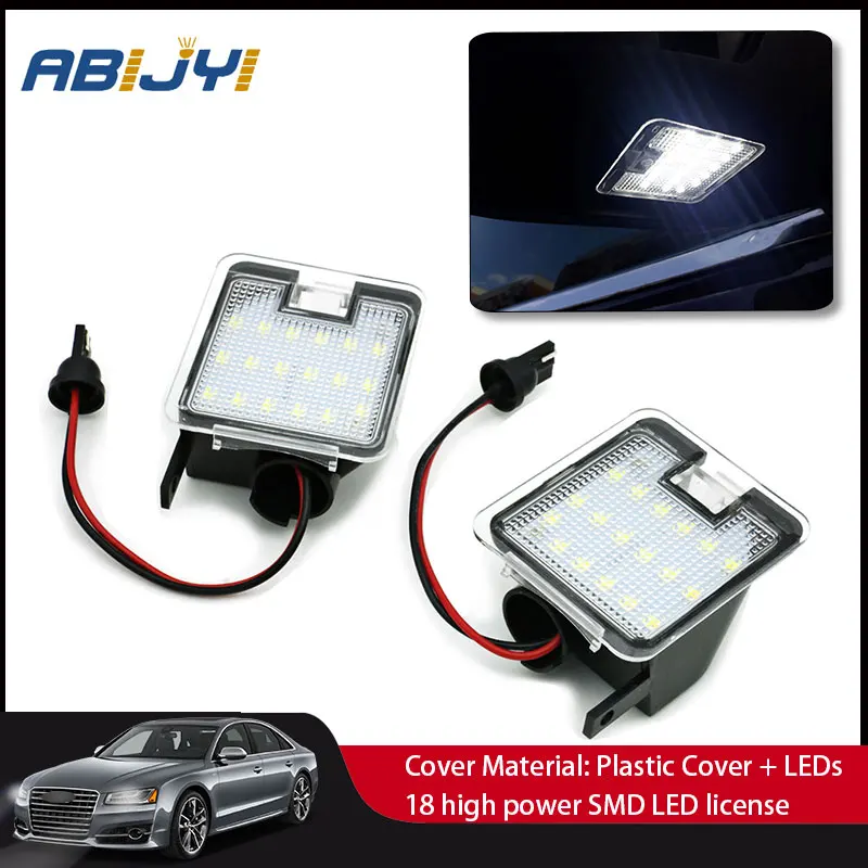 

2Pcs Car side Rearview Mirror Indicator Lamp Strip white LED Car Light Source For Ford Focus C-Max Kuga Escape Mondeo