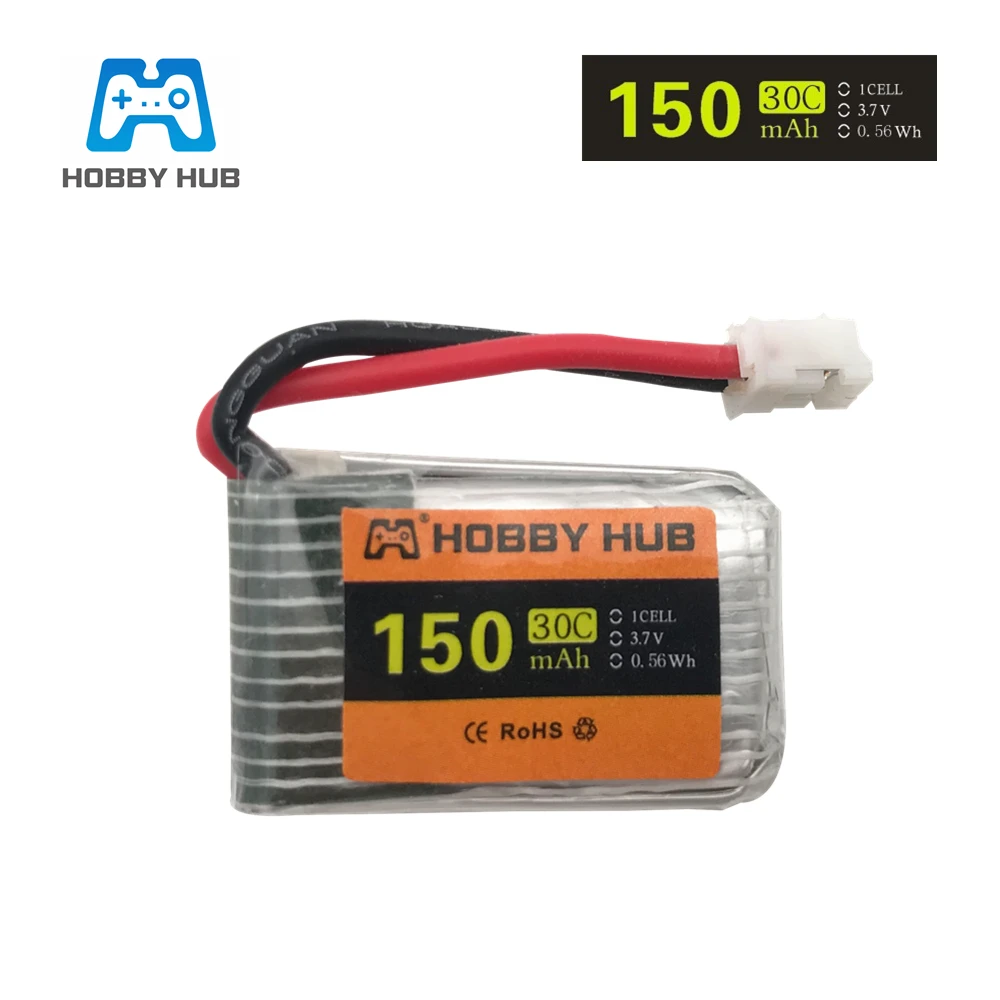 3,7 v 150mah 30C для E010 E010C E011 E013 JJRC H36 F36 NH010 батарея RC Quadcopter запасные части 150mah 3,7 V LIPO батарея