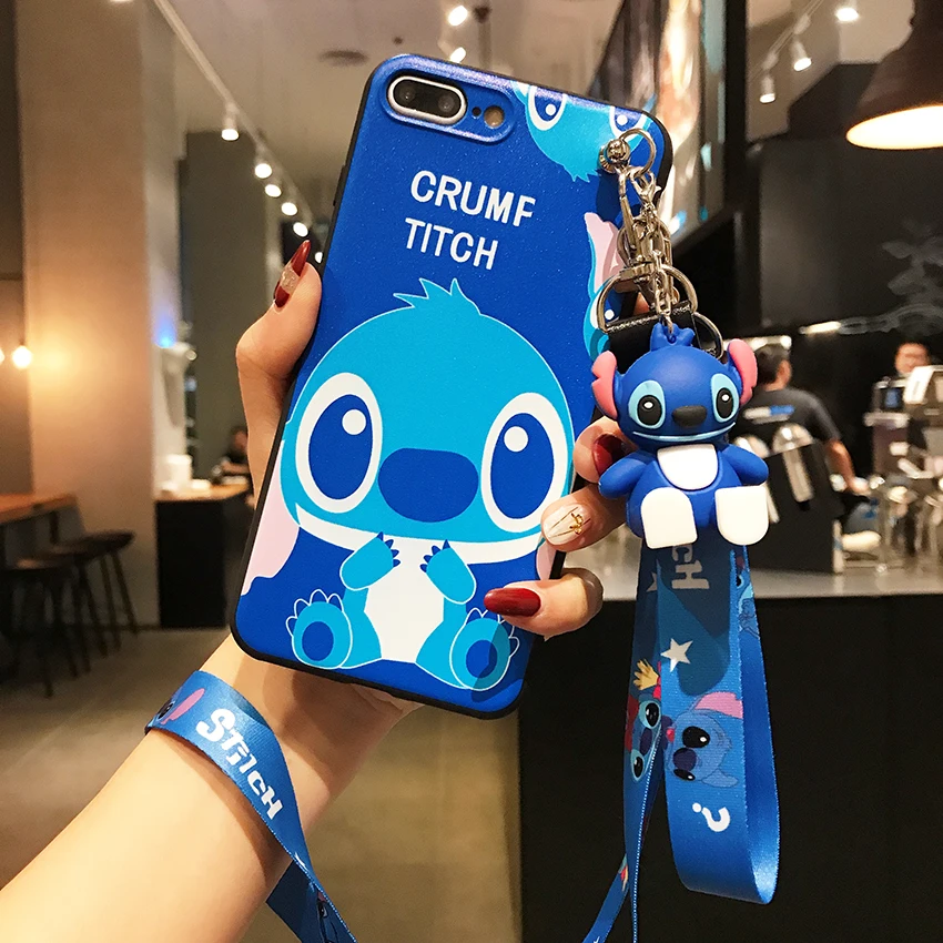 Case Holder Rope Для iPhone 11 Pro Xs Max XR 6 7 8Plus для samsung A20 30 50 S10 S9 обратите внимание; размеры 9 и 10 чехол стежка чехол-накладка из термополиуретана с подставкой держателем для телефона ремень веревка Чехол - Цвет: Case Holder Rope