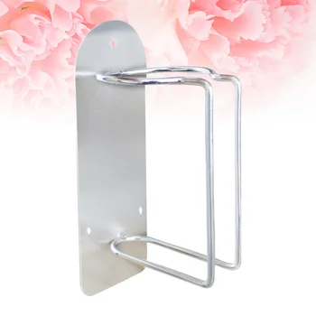 

1PC Stainless Steel Hair Clipper Storage Rack Electric Clipper Wall-Mounted Storage Holder for Barber Shop Home Salon (Silver)