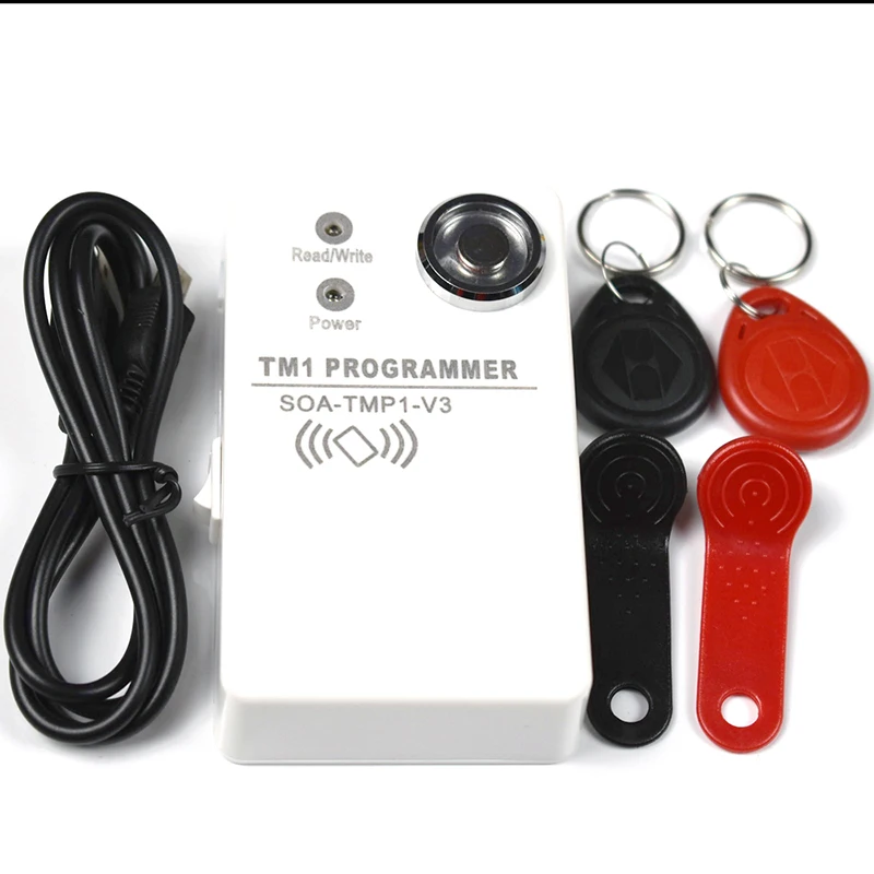 1 шт./лот TM Ibutton карточный ручной Дубликатор DS1990 RW1990 и 125 кГц EM4305 T5577 совместимый