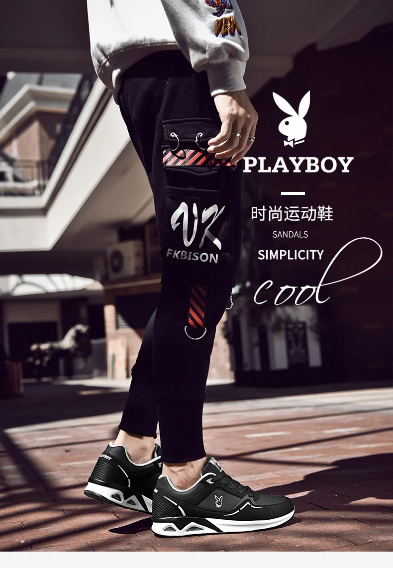 PLAYBOY Новая мужская беговая Обувь Дышащая уличная прогулочная обувь мужские спортивные кроссовки легкая обувь для бега трусцой Взрослые спортивные кроссовки