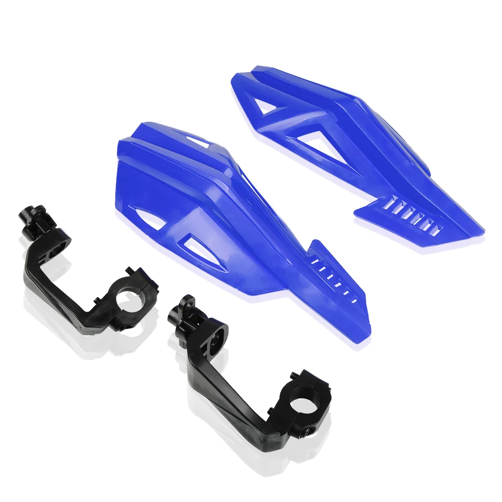Защита для рук мотоцикла ветрозащитный Универсальный защитный механизм для honda 125 CRF2CRF 250 450R X XT yamaha yz yzf ktm 250 - Цвет: blue