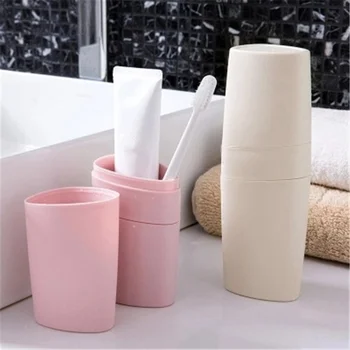 

Portable Toothbrush Case Hiking Camping Protect Storage Box Travel Tooth Toothbrush Cover Toothpaste Organizer Toothbrush Holder
