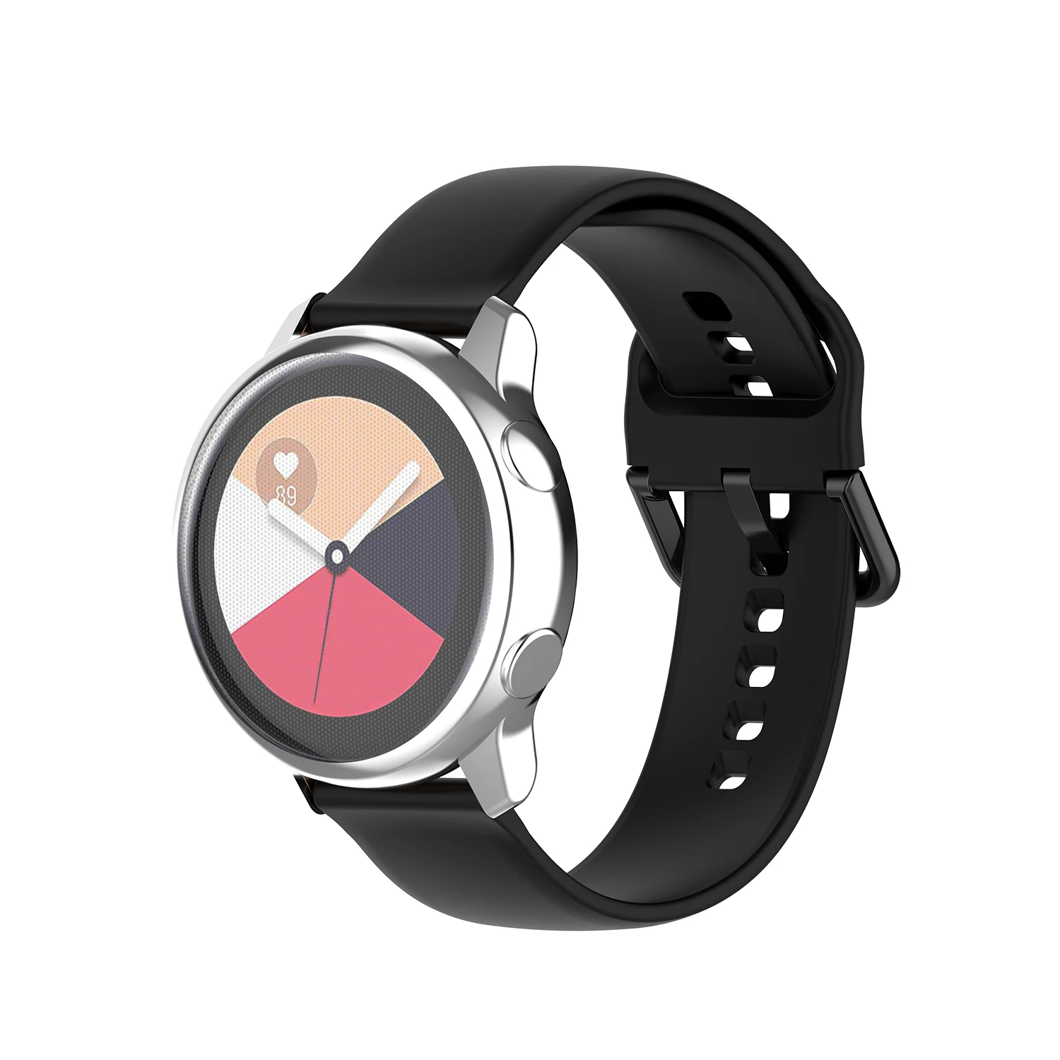 Чехол для часов samsung galaxy Watch active/R500, чехол, покрытие, цветной прозрачный мягкий ТПУ Пластиковый защитный чехол