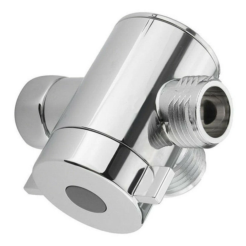 1/2 ips хром 3-х полосная Т-адаптер Насадки для душа переключающий клапан смеситель