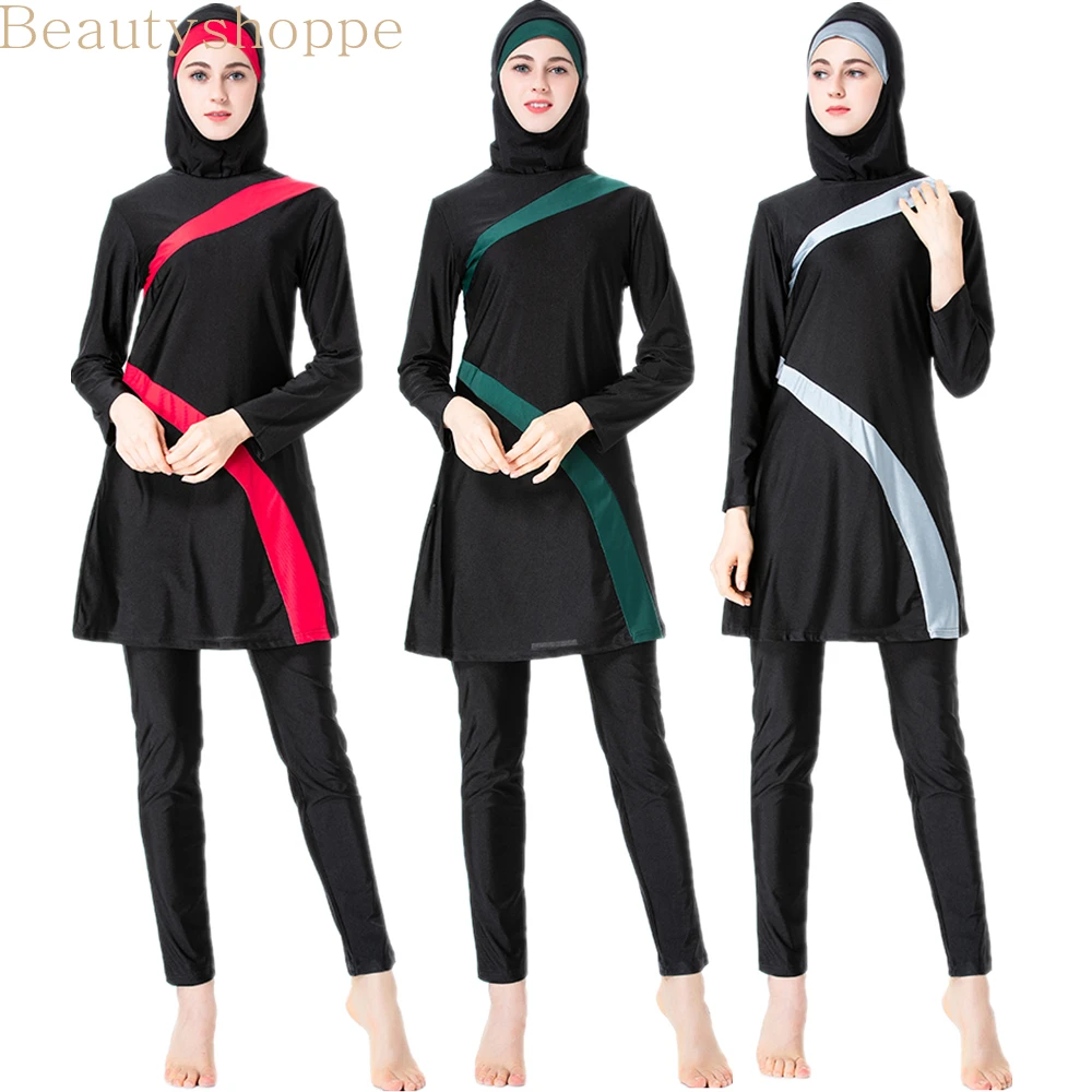 Hijab Swimsuit New Burkini Long Sleeve 