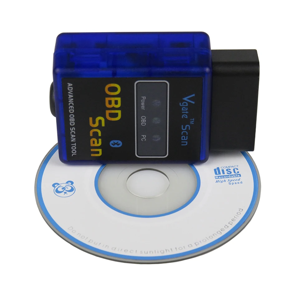 Лучший Vgate OBDII сканер Elm327 Bluetooth V1.5 автомобильный диагностический для Android адаптер