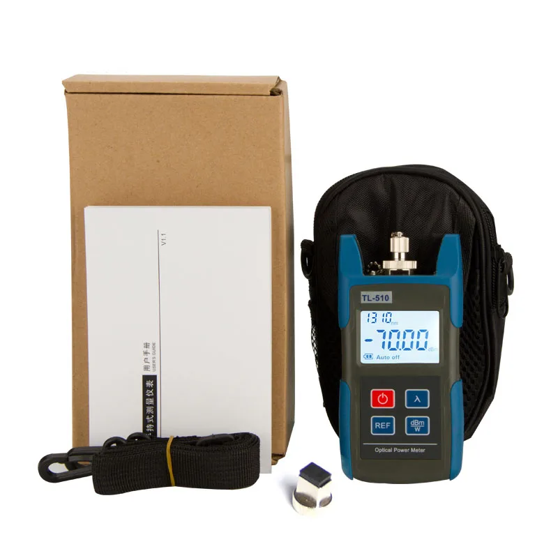Medidor de potencia óptica de fibra FTTH, probador de Cable óptico de fibra-70dBm ~ + 10dBm-50dBm ~ + 26dBm SC Connector