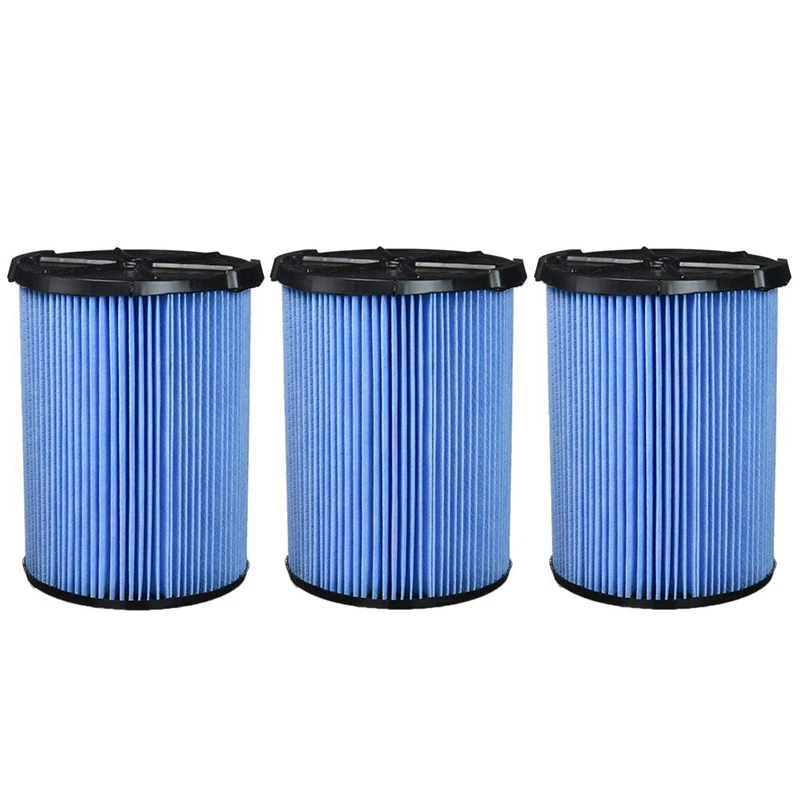 

Ridgid VF5000 Replacement 3-Layer Allergen, Fine Dust, and Dirt Wet/Dry Vac Filter for Ridgid Vacuums