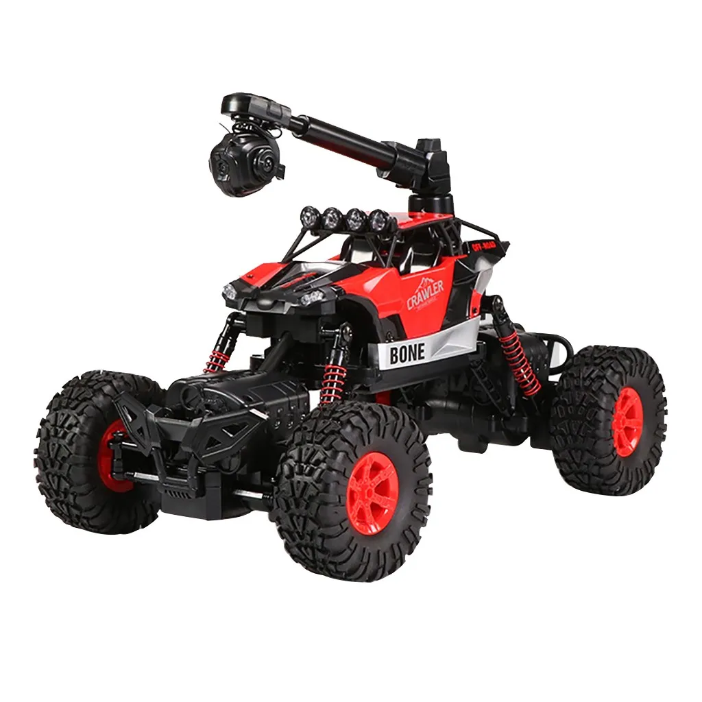 Новые модные радиоуправляемые машинки 1:16 2,4G 4WD wifi HD камера с двойным рулевым управлением Водонепроницаемые внедорожные игрушки с дистанционным управлением Прямая поставка