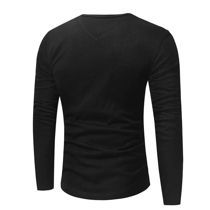 de Qualidade Da Marca Camisola dos homens Algodao пуловеры Camisola Dos Homens Solidos Slim Fit Bordado