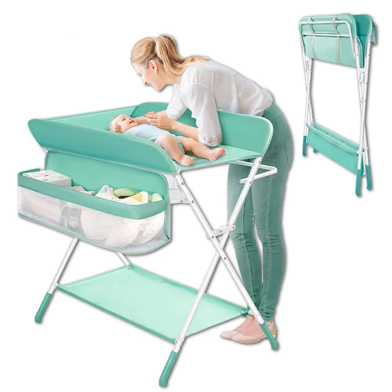 

Newborn Baby Change Diaper-Changing Table Diaper-Changing Table Baby Care Desk Massage Baby Care Table Foldable Changing Case