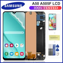 Novo para samsung galaxy a50 SM-A505FN/ds a505f/ds a505 lcd screen display toque digitador assembléia para samsung a50 lcd