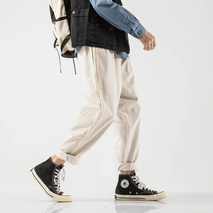 Zongke Cotton Pants Men Joggers Trousers Men Pants Streetwear Sweatpants Harem Pants Men Trousers 5XL Hip Hop Autumn New