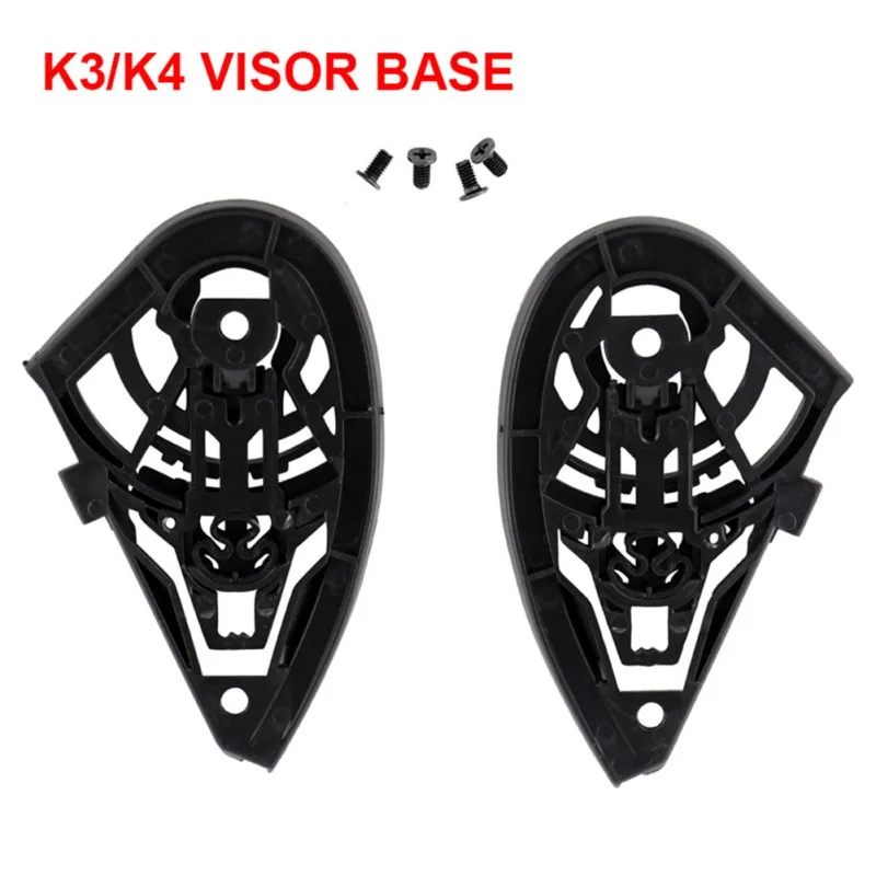 2 шт. аксессуары для мотоциклетных шлемов левый и правый прочный с винтами