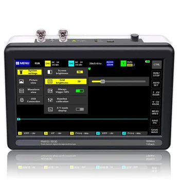 

Ultrathin 7-inch Digital Tablet Oscilloscope 2CH 100MHz Bandwidth 1GS Sampling Rate