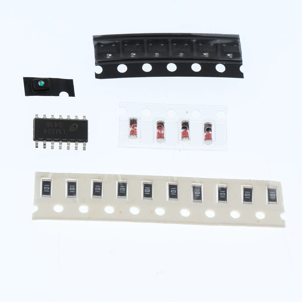 Электроника Сделай Сам SMD SMT компоненты пайки практический Совет Наборы 3-12V