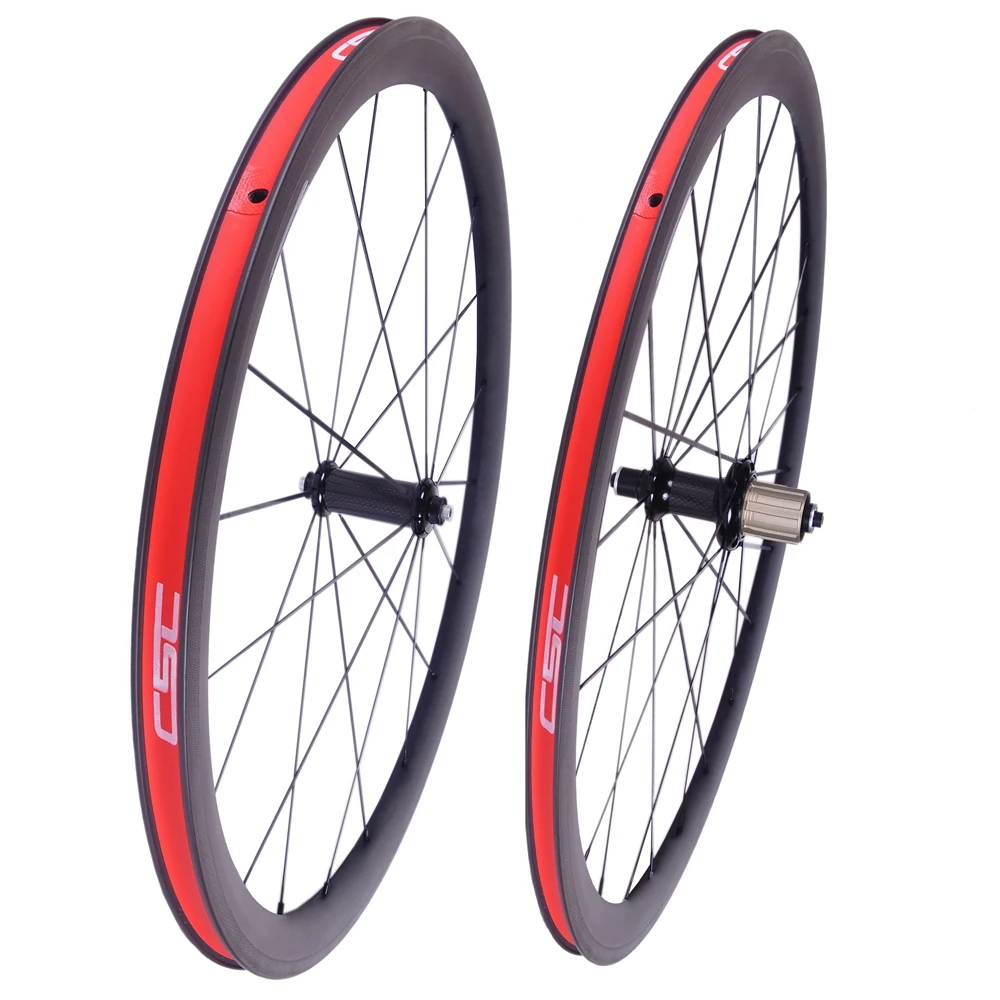 Карбоновые колеса Novatec AS511SB FS522SB 38 мм 50 60 88 трубчатые бескамерные китайские