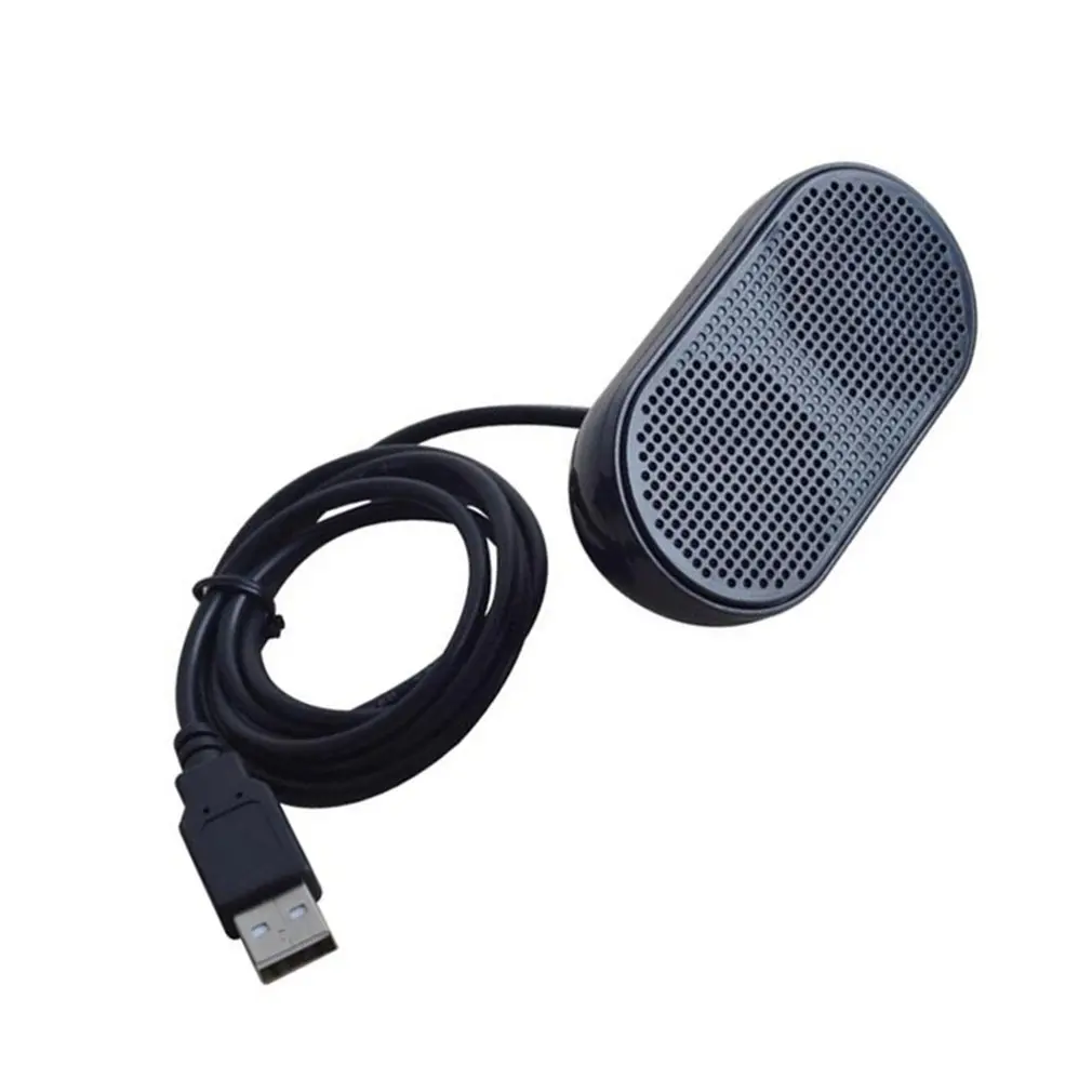 Мини Usb динамик двойной динамик стерео аудио музыкальный плеер Компьютер маленький динамик Встроенный декодер звуковой карты