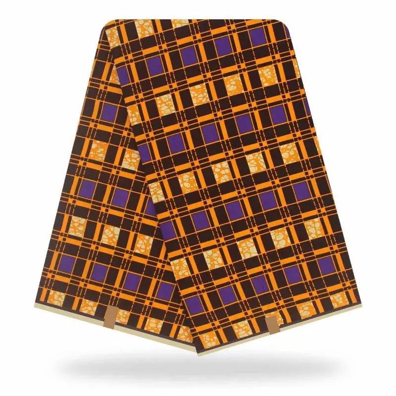 Дешевая оптовая продажа оригинальная ткань из натурального воска африканская 100%