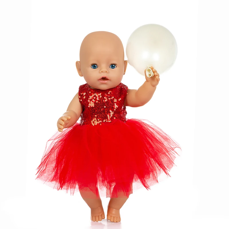 03 Новинка, модное платье, одежда для 43 см, Zapf Baby Doll, 17 дюймов, куклы для новорожденных, одежда и аксессуары, воздушный шар в комплект не входит - Цвет: 03