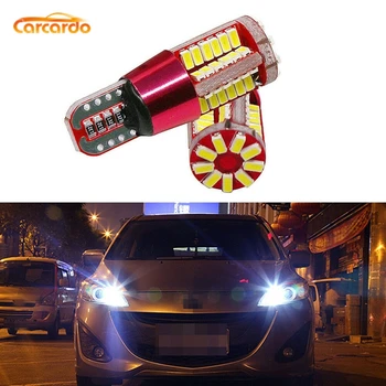 

Carcardo LED Car T10 W5W LED Car Light T10 LED Canbus Bulb 57SMD LED T10 W5W 194 Clearance Light No Error Auto Wedge Marker Lamp