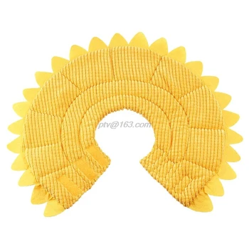 

Sunflower Shape Pet Cat Surgery Recovery Collar Dog Anti Biting Cone Soft Elizabethan Collar Wound Heal Neck Collar