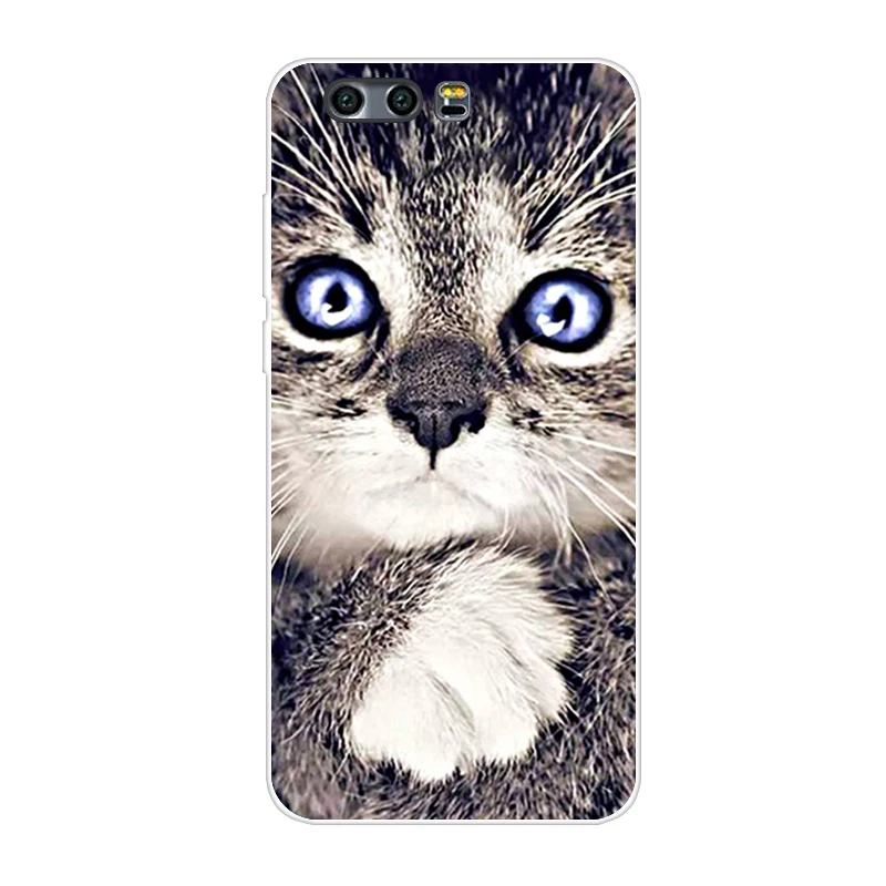 Мягкий TPU чехол для huawei Honor 9 STF-L09 STF-AL00 STF-AL10 STF-TL10 силиконовый чехол-накладка для телефона чехол для huawei Honor9 печати мешок ракушек
