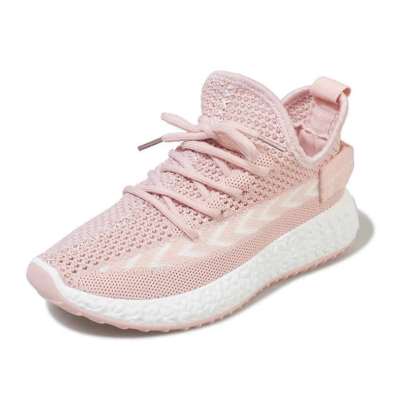 

Coconut Shoes Women's COUPLE'S 2020 Summer Fly Woven Hollow out Mesh Korean-style Breathable Sports Running Casual Shoes