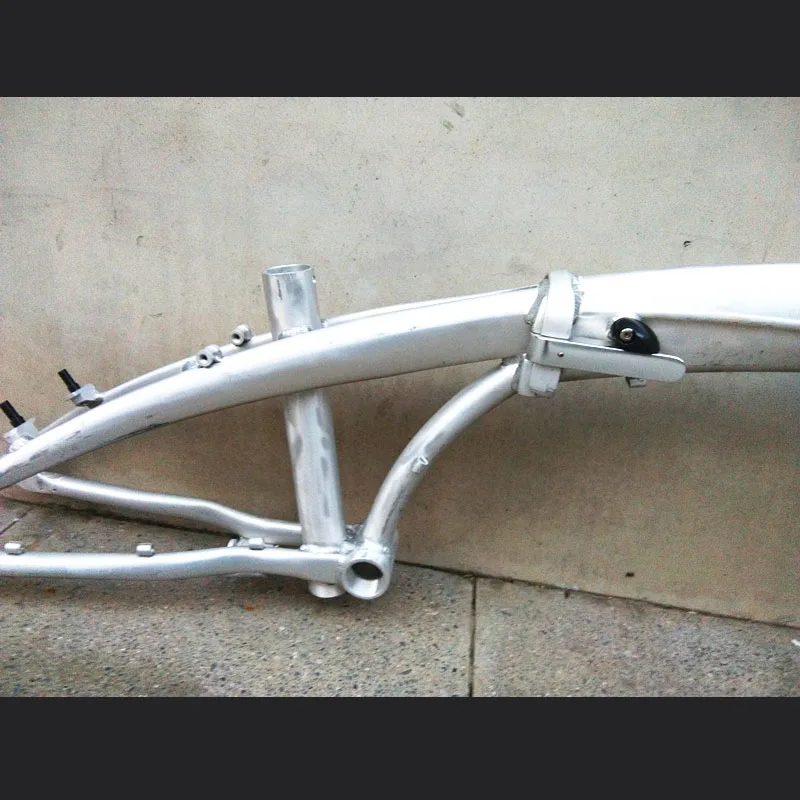 20 дюймов алюминиевый сплав складная рама велосипеда передняя вилка переменная скорость рама дорога стальная рама дорога рама