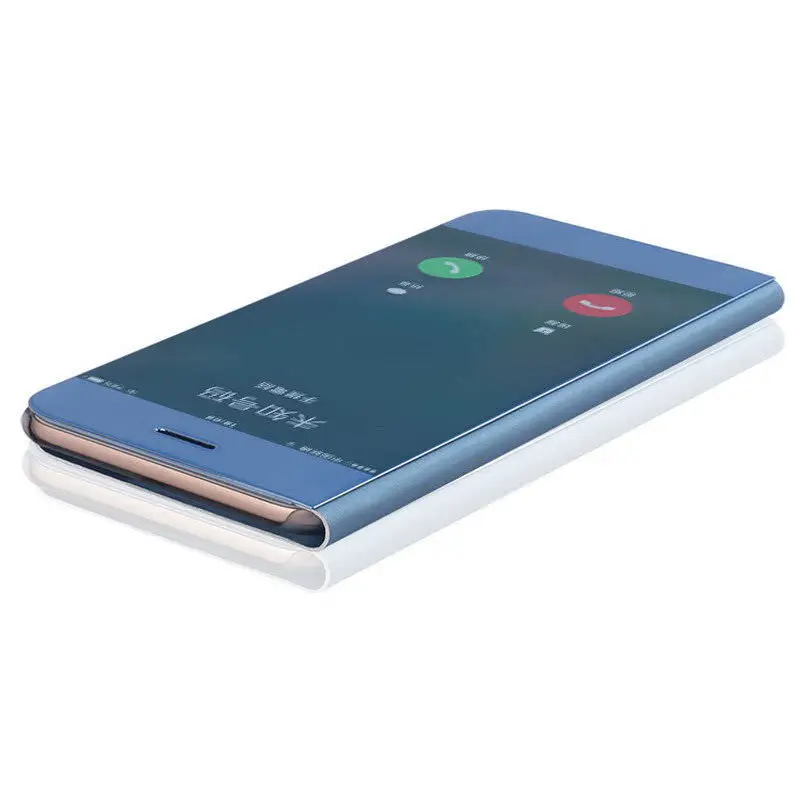 L-FADNUT умный флип-чехол с подставкой для huawei P30 Pro L20 Lite 360 противоударный кожаный зеркальный чехол для телефона mate 20 Pro Capa