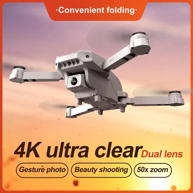 KK5 Mini Drone 4k RC Quadcopter With Camera FPV Air Pressure Altitude Hold Foldable Professional Foldable Helicopter Quadrotor 4
