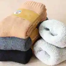 1 пара зимних теплых носков для мужчин и женщин, утолщенные длинные носки с плюшевой петлей, теплые носки для занятий спортом на открытом воздухе, очень мягкие теплые хлопковые носки