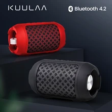 KUULAA Bluetooth динамик портативные беспроводные колонки для телефона компьютер стерео музыка объемные водонепроницаемые напольные колонки коробка